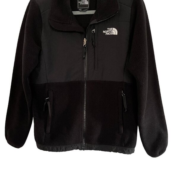 The North Face Size S Denali Fleece Jacket Black Full Zip Pockets Warm Sweater - Picture 3 of 10